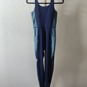 Two-Tone Work Out Jumpsuit